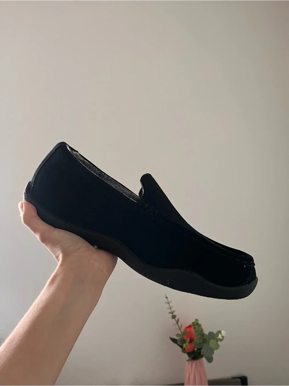 KURU Men’s Loft Black Slippers Size 10 Orthopedic Shoes